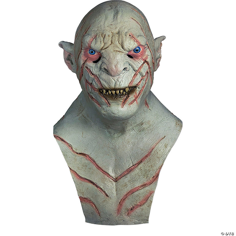 The Hobbit: An Unexpected Journey Azog the Orc Overhead Mask - One Size Image