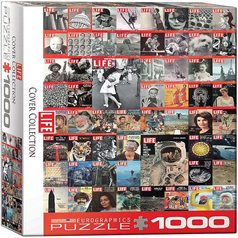 The LIFE Cover Collection 1000 Piece Jigsaw Puzzle Image