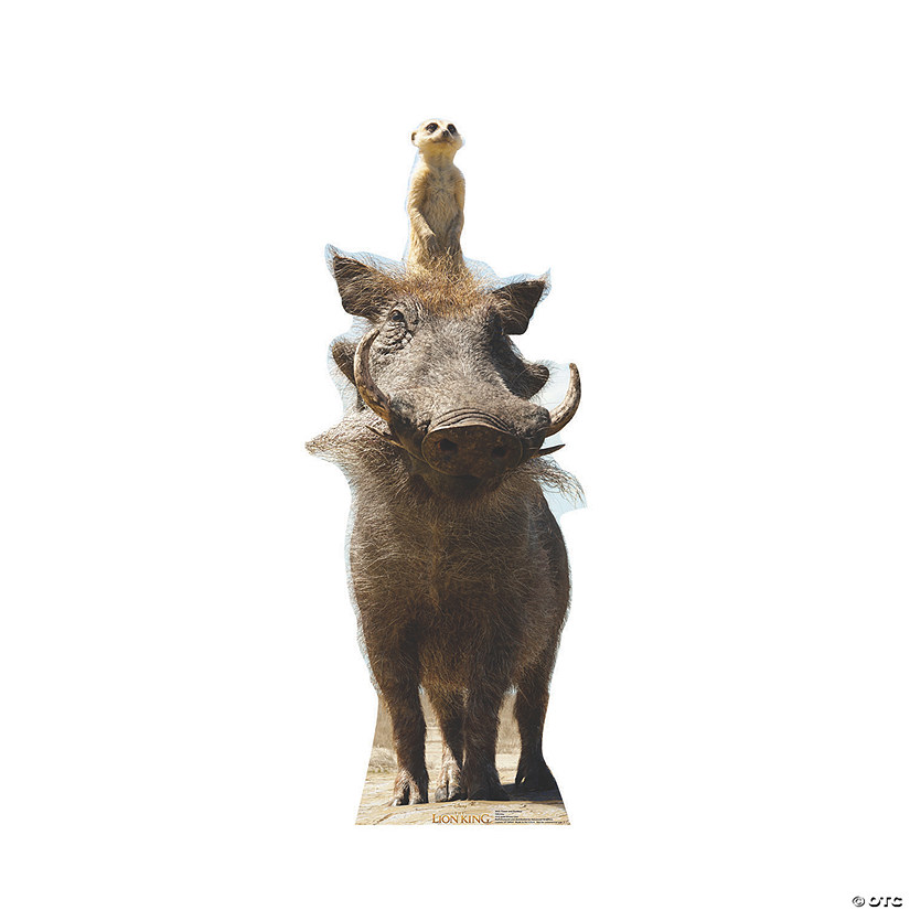 The Lion King&#8482; Timon & Pumbaa Life-Size Cardboard Stand-Up Image