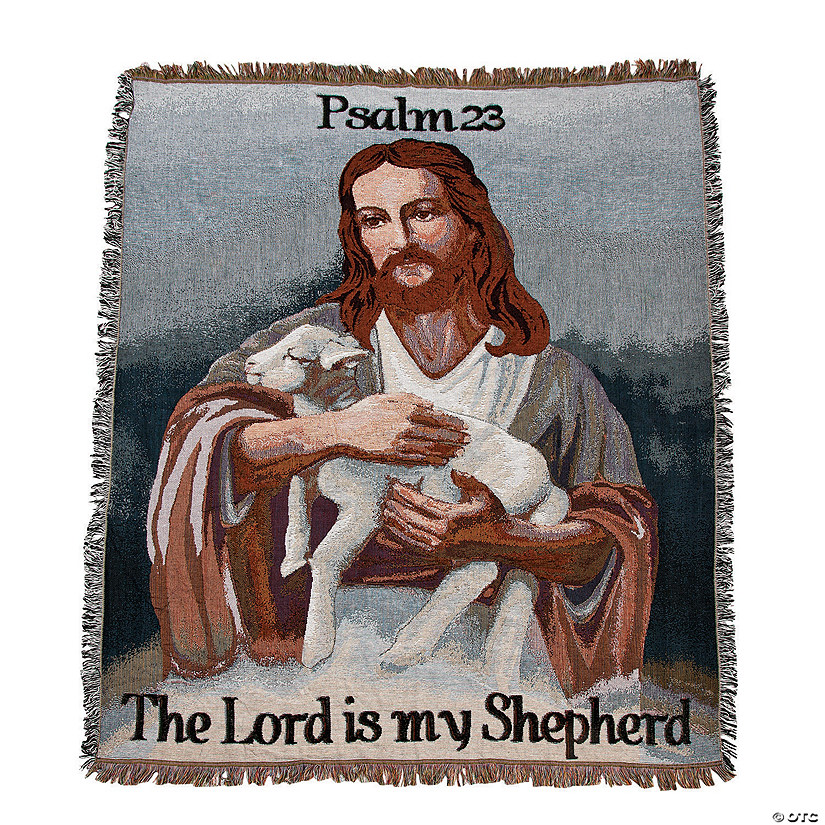 The Lord Is My Shepherd Throw - Discontinued