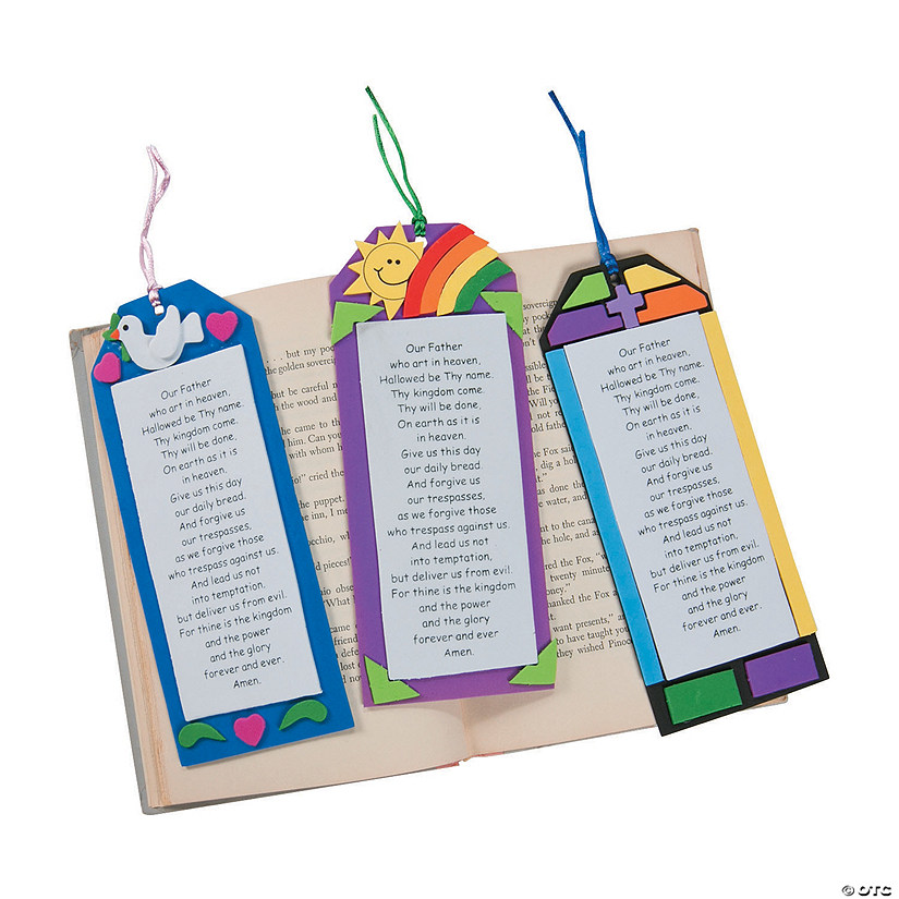 “The Lord’s Prayer” Bookmark Craft Kit