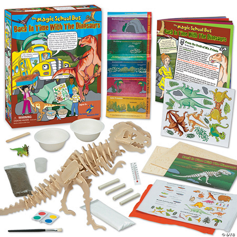 The Magic School Bus&#8482;: Back In Time With The Dinosaurs Kit Image