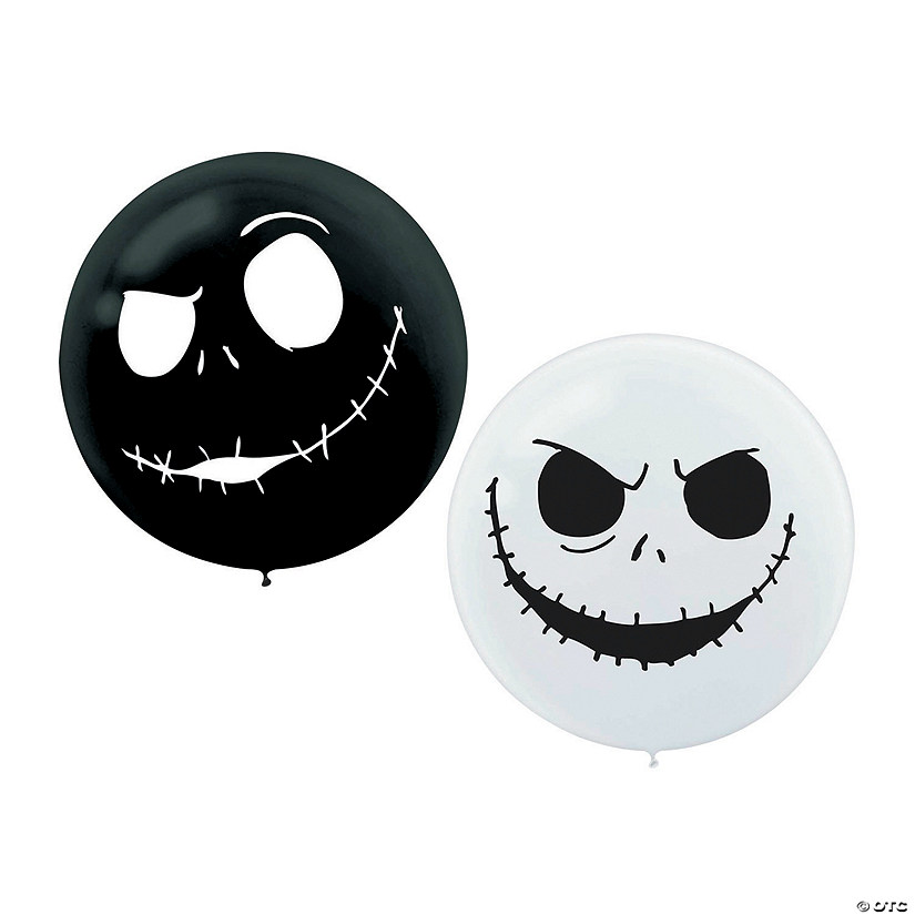 The Nightmare Before Christmas 24" Latex Balloons - 2 Pc. Image