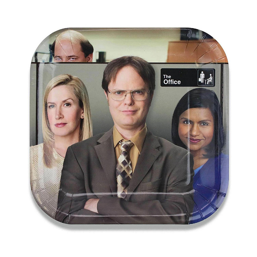 The Office 7 Inch Paper Dessert Plates  8 Pack Image