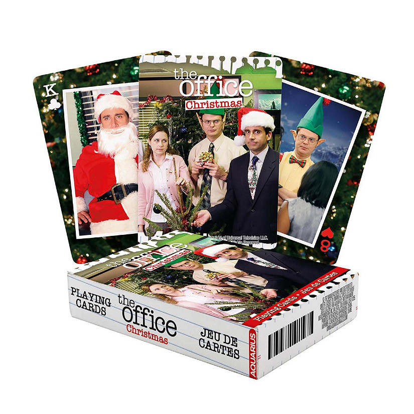 The Office Christmas Playing Cards Image