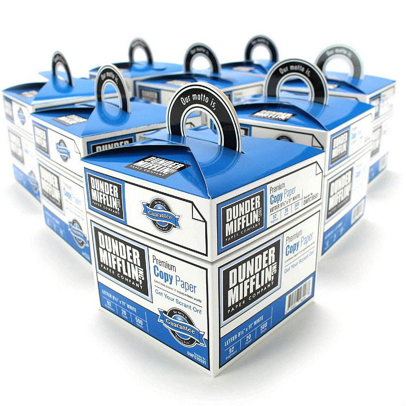 The Office Dunder Mifflin Favor Boxes  8 Pack Image