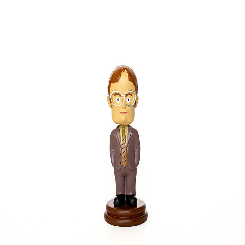 The Office Dwight Schrute Bobblehead Collectible Figure  Stands 5.5 Inches Tall Image