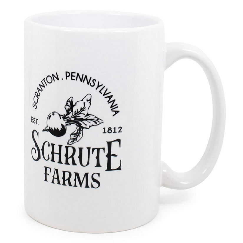 The Office "Schrute Farms" Ceramic Mug Exclusive  Holds 11 Ounces Image