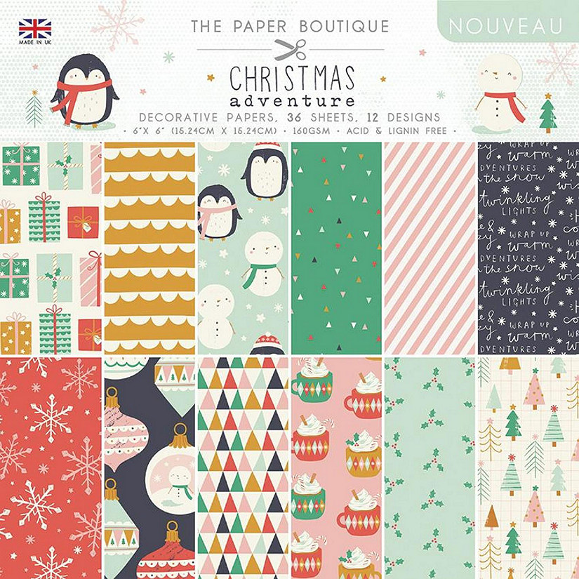 The Paper Boutique Christmas Adventure 6x6 Paper Pad Image