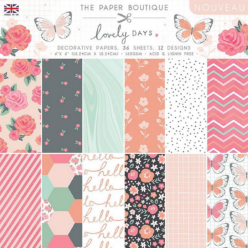 The Paper Boutique Lovely Days 6x6 Paper Pad Image