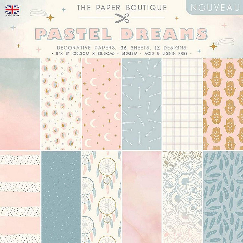 The Paper Boutique Pastel Dreams 8x8 Paper Pad Image