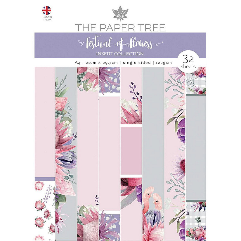 The Paper Tree A Festival of Flowers A4 Insert Collection Image