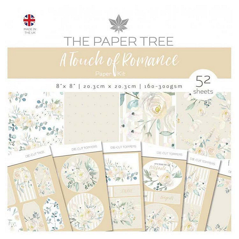 The Paper Tree A Touch of Romance Paper Kit inc Tags Image