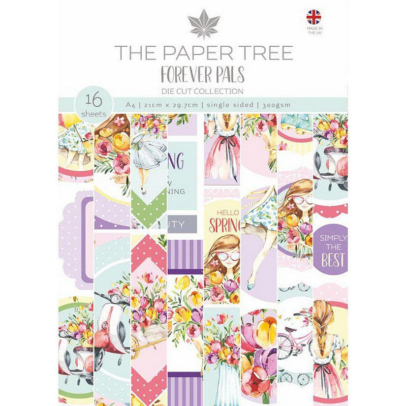 The Paper Tree Forever Pals A4 Die Cut sheets Image