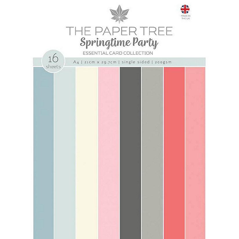 The Paper Tree Springtime Party A4 Essential Colour Card Image
