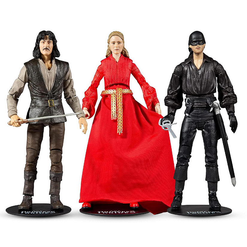 The Princess Bride 7 Inch Scale Action Figure 3 Pack Oriental Trading