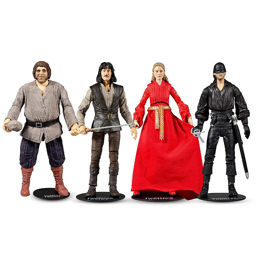 The Princess Bride 7 Inch Scale Action Figure 4 Pack Image