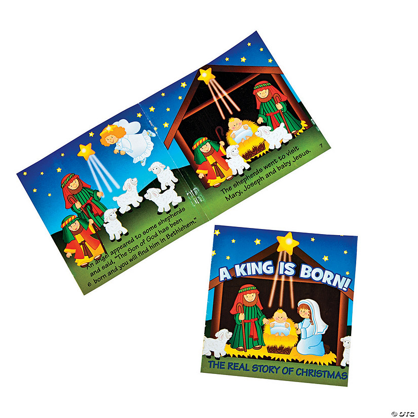 The Real Story of Christmas Nativity Readers - 12 Pc. Image
