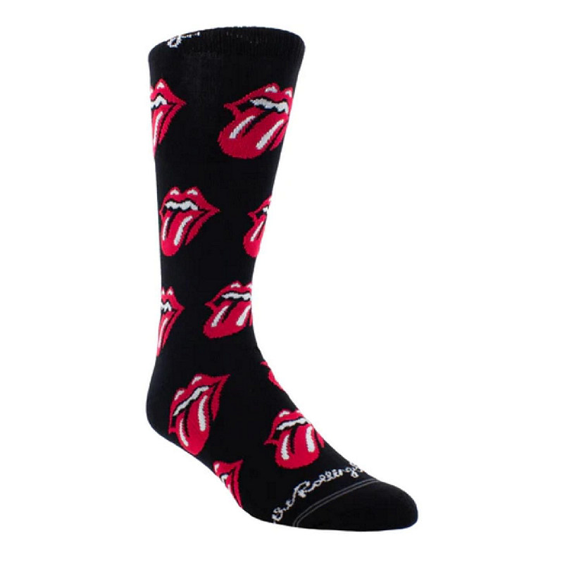 The Rolling Stones Socks Distressed Tongue 1 Pair Image