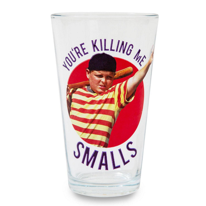 The Sandlot "Killing Me Smalls" Pint Glass  Holds 16 Ounces Image