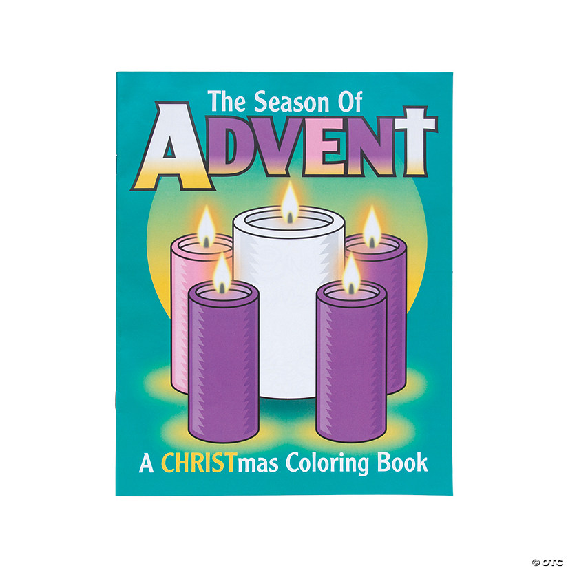 The Season of Advent Coloring Books - 12 Pc. Image