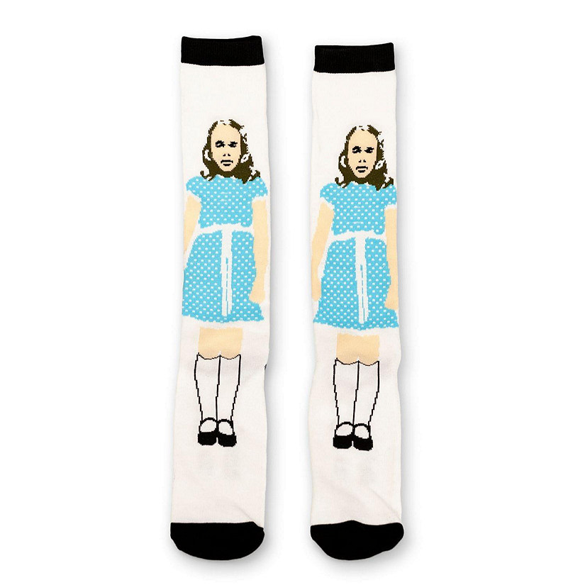 The Shining Collectibles  The Shining Exclusive Grady Twins White Crew Socks Image