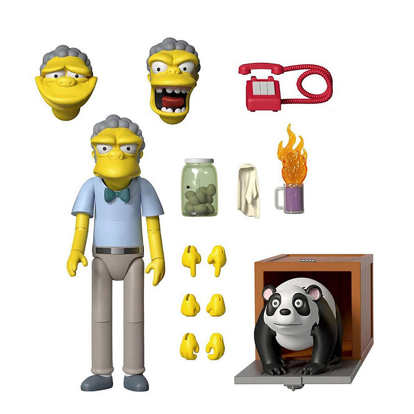 The Simpsons Ultimates Moe 7-Inch Action Figure Image