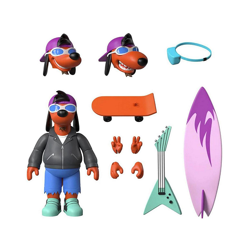 The Simpsons Ultimates Poochie 7-Inch Action Figure Image