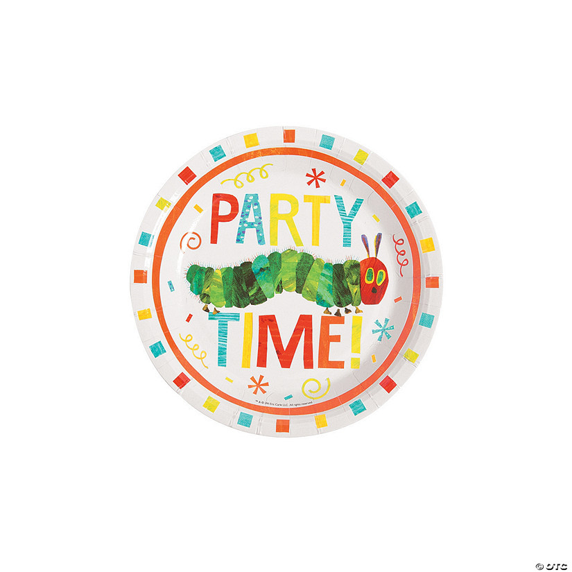 The Very Hungry Caterpillar&#8482; Paper Dessert Plates - 8 Ct. Image