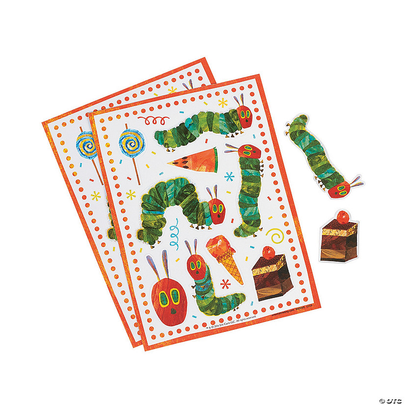 The Very Hungry Caterpillar&#8482; Stickers - 12 Pc. Image
