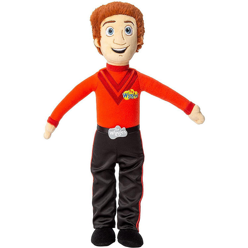 The Wiggles Red Wiggle Simon Pryce 14" Plush Doll Famous Kids Group Mighty Mojo Image