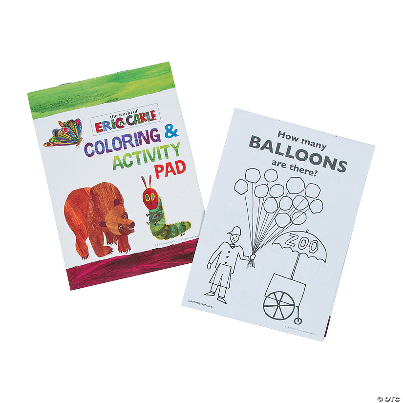 The World of Eric Carle™ Coloring & Activity Books Oriental Trading