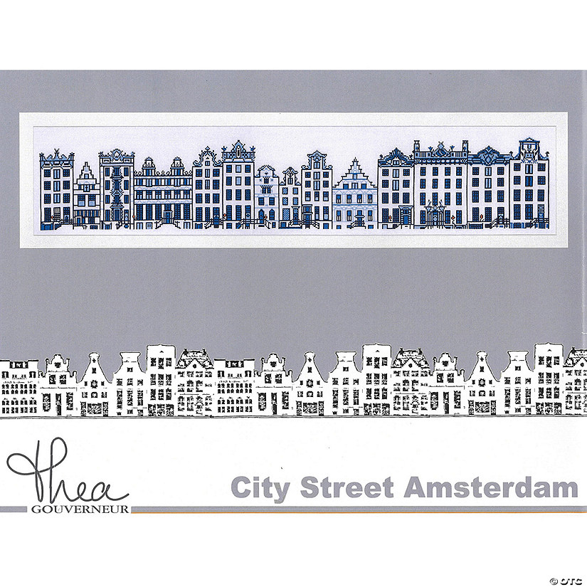 Thea Gouverneur Cross Stitch Kit 16ct Amsterdam Image