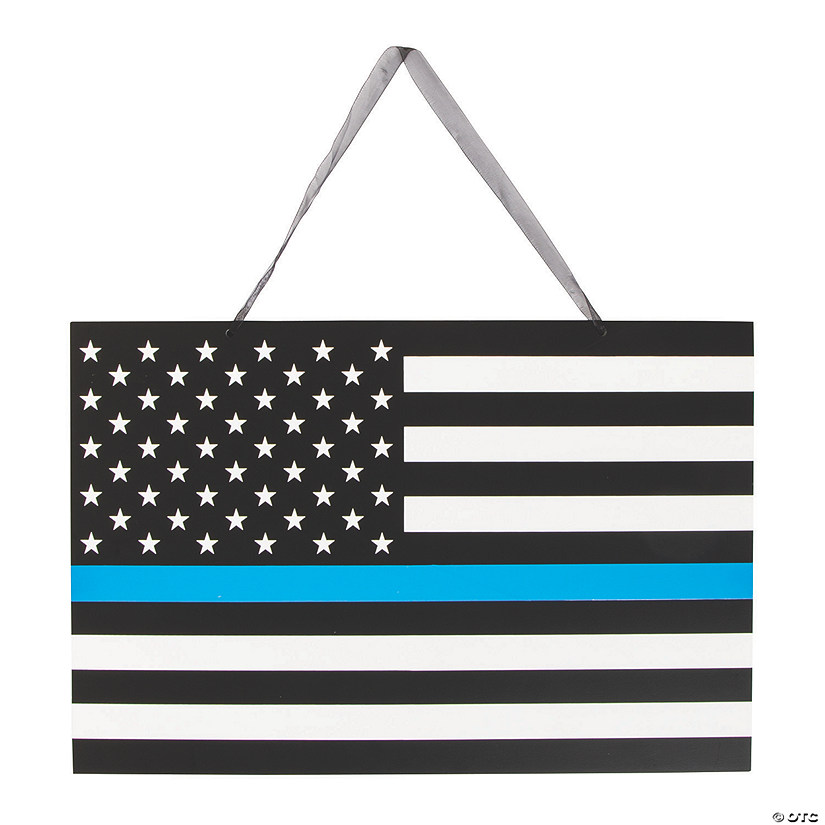 Thin Blue Line Sign Image