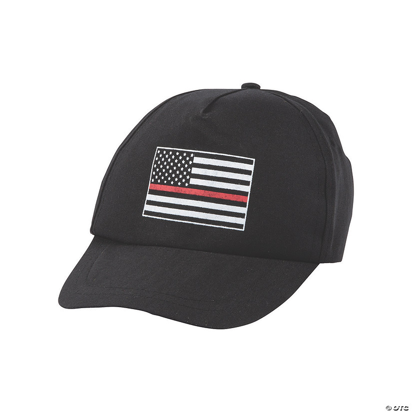 Thin Red Line Trucker Hats- 12 Pc. Image