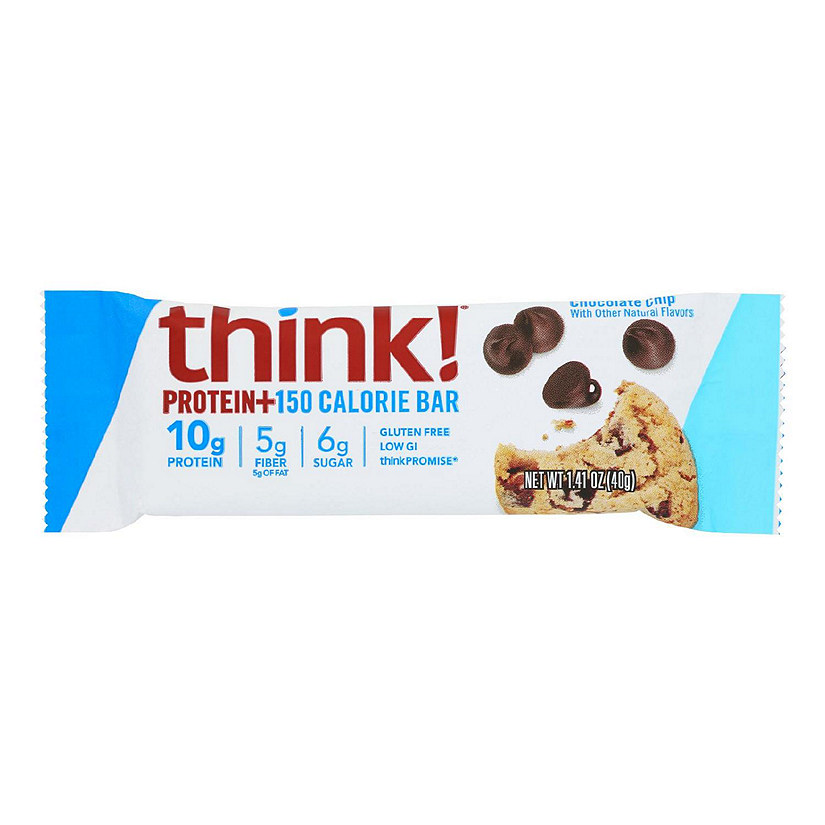 Think! - Bar Prtn/150 Cl Chocolate Chip - Case of 10-1.41 OZ Image