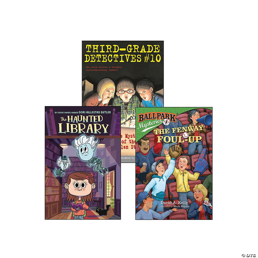 Third Grade Genre Collection Mystery Book Set Image