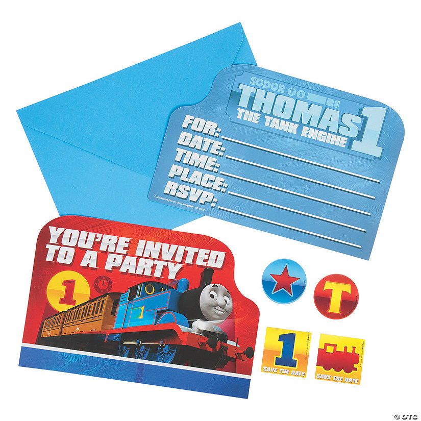 Thomas the Tank Engine &amp; Friends™ Invitations | Oriental Trading