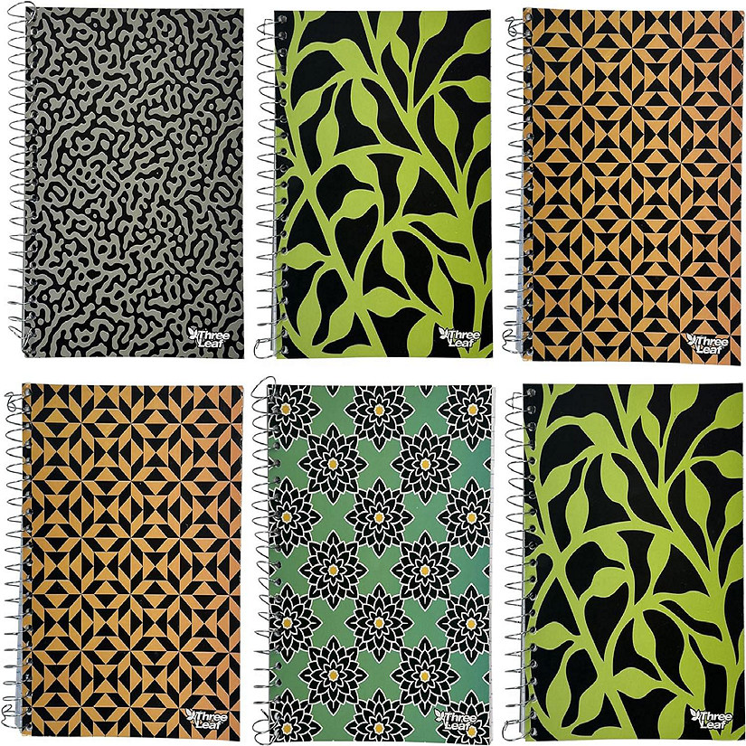 Three Leaf 120 Ct.  5 X 7, Personal Notebook, Pack of 36 Image
