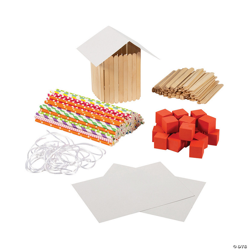 Three Little Pigs STEAM Activity Learning Challenge Kit &#8211; 539 Pc. Image