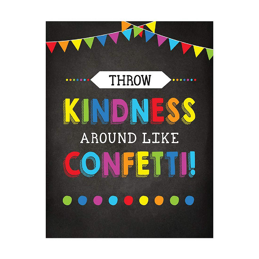 Throw Kindness Like Confetti 8.5x11in Image