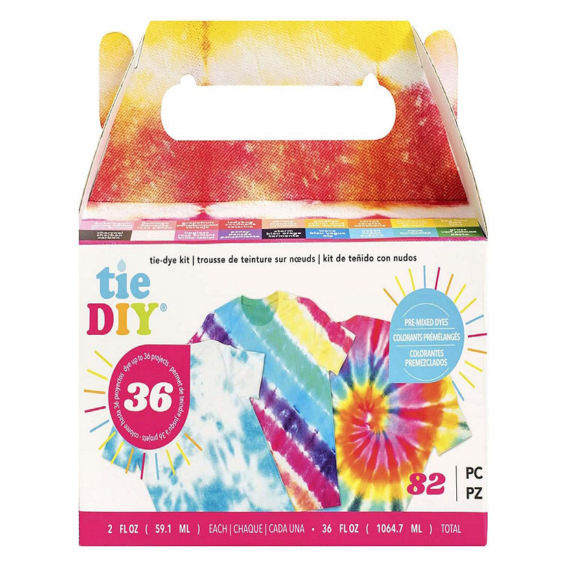 Incraftables Tie Dye Kit for Adults Kids Tie Dye Powder Set w/ Non