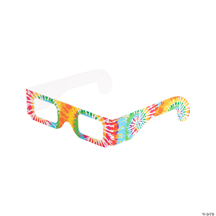 Tie-Dye Diffraction Glasses- 12 Pc. Image
