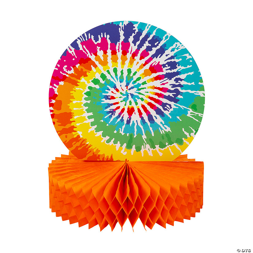 Tie-Dye Honeycomb Centerpiece Image