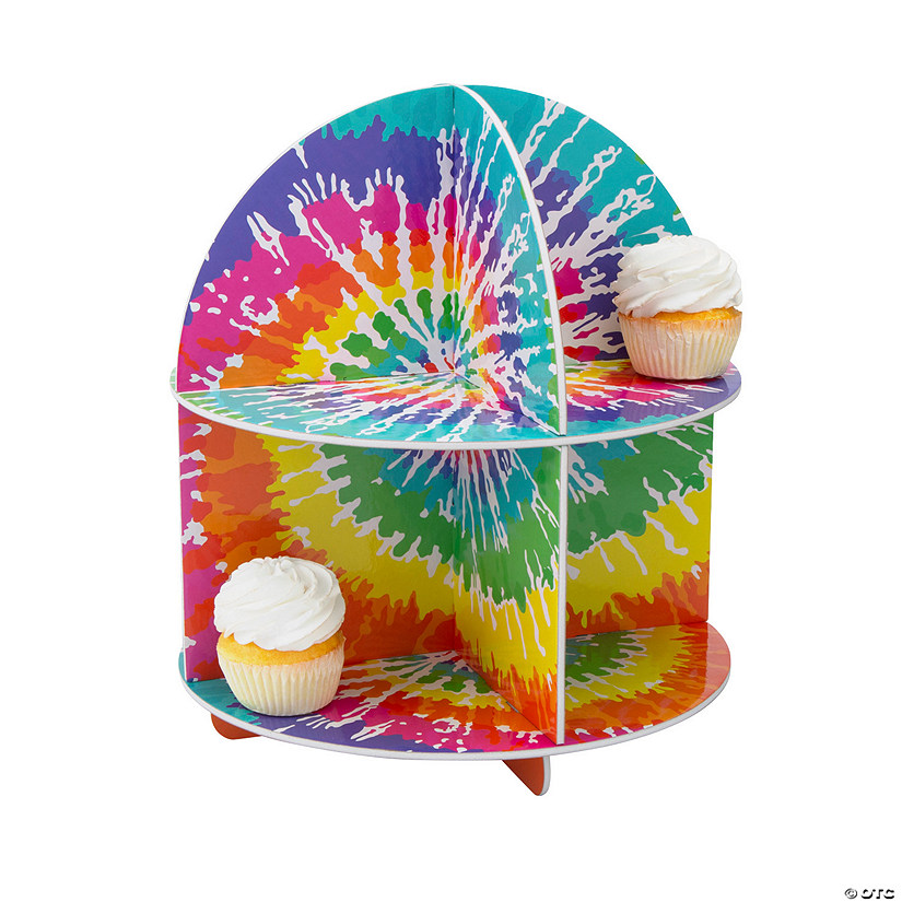 Tie-Dye Party Treat Stand Image