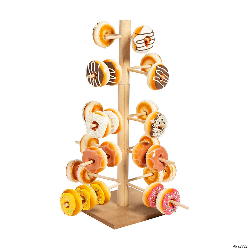 Tiered Donut Tree Serving Stand Oriental Trading