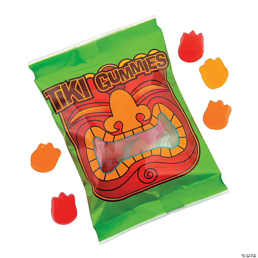 Tiki Head Gummy Candy Fun Packs Discontinued