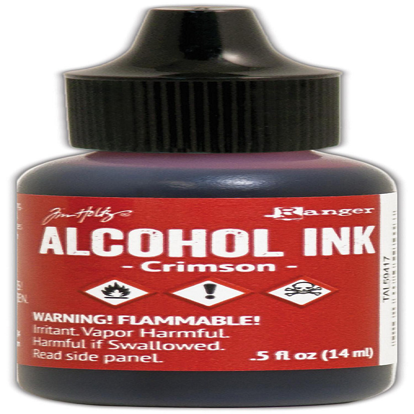 Tim Holtz Alcohol Ink .5oz-Crimson Image