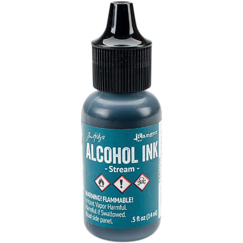 Tim Holtz Alcohol Ink - .5 Oz Sandalwood Color For Crafting & Art Projects