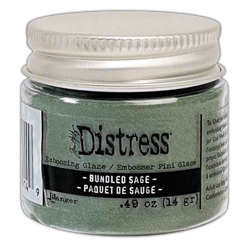 Tim Holtz Distress Embossing Glaze-Bundled Sage Image